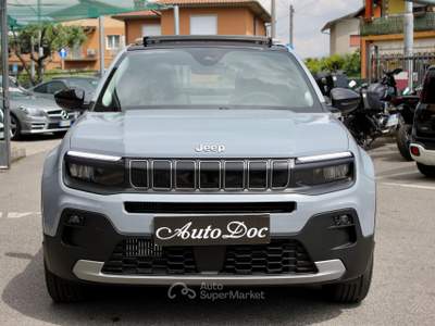 Jeep Avenger 100 CV TETTO APRIBILE NAVY BAULE ELETTRICO Grigio usata Villongo