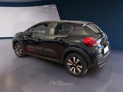 Citroen C3 III 2017 1.2 puretech Feel s&s 83cv my20 Nero usata Torino