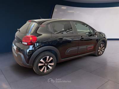 Citroen C3 III 2017 1.2 puretech Feel s&s 83cv my20 Nero usata Torino