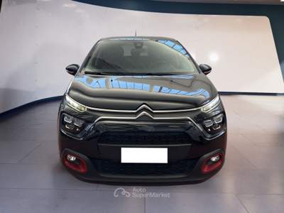 Citroen C3 III 2017 1.2 puretech Feel s&s 83cv my20 Nero usata Torino
