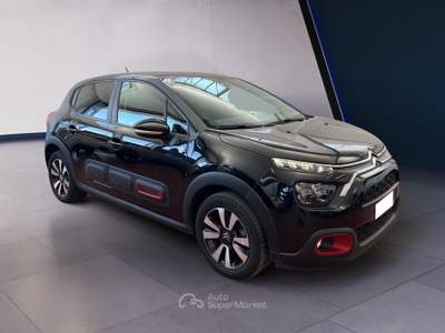 Citroen C3 III 2017 1.2 puretech Feel s&s 83cv my20 Nero usata Torino