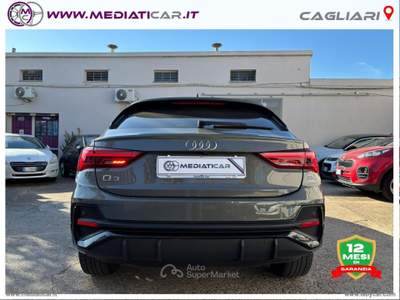 Audi Q3 Q3 SPB 35 TDI S tronic S line edition Grigio usata Cagliari