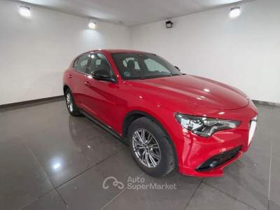 Alfa Romeo Stelvio 2.2 T.diesel 160CV AT8 RWD Super Rosso usata Albano Laziale