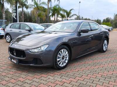 Maserati Ghibli V6 Diesel Grigio usata San Michele Salentino