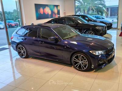 BMW Serie 3 320d 320d xDrive Touring Msport Blu/Azzurro usata San Michele Salentino