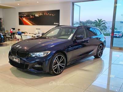 BMW Serie 3 320d 320d xDrive Touring Msport Blu/Azzurro usata San Michele Salentino