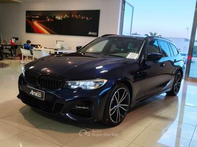 BMW Serie 3 320d 320d xDrive Touring Msport Blu/Azzurro usata San Michele Salentino