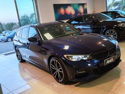 BMW Serie 3 320d 320d xDrive Touring Msport Blu/Azzurro usata San Michele Salentino