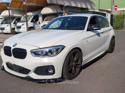 BMW Serie 1 120d 120d 5p. Msport Bianco usata Lomazzo