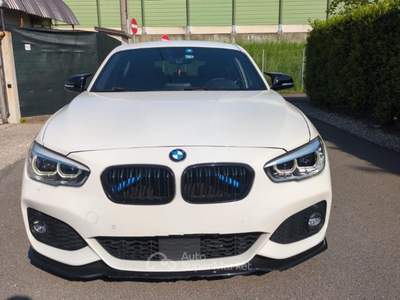 BMW Serie 1 120d 120d 5p. Msport Bianco usata Lomazzo