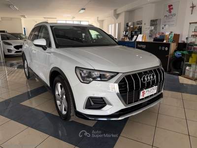 Audi Q3 Q3 35 TDI S tronic Business Advanced KM 66.354 CERTIFICATI - FULL OPTIONAL Bianco usata Manduria