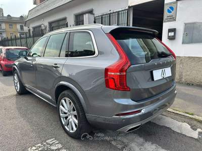 Volvo XC90 2.0 t8 te Inscription awd 303cv 7posti - AUT/NAVI/TETTO/LED/CERCHI20/CARPLAY Grigio usata Sesto San Giovanni