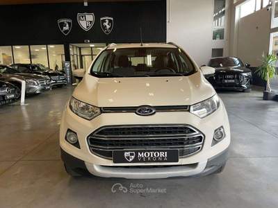 Ford EcoSport EcoSport 2014 1.0 ecoboost 125cv Neopatentati Bianco usata Verona