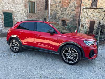 Audi Q3 Audi Q3 40 TDI 190CV Quattro SLine STronic Black Line Tetto Rosso usata Torrita di Siena