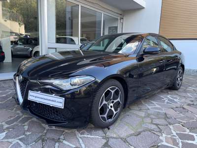 Alfa Romeo Giulia 2.2 t Super Business 160cv auto UNICO PROPRIETARIO BELLISSIMA Nero usata Cesano Maderno