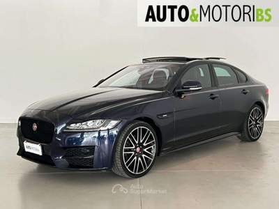 Jaguar XF 2.0 D 180 CV aut. R-Sport AWD Blu/Azzurro usata Concesio