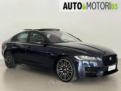 Jaguar XF 2.0 D 180 CV aut. R-Sport AWD Blu/Azzurro usata Concesio