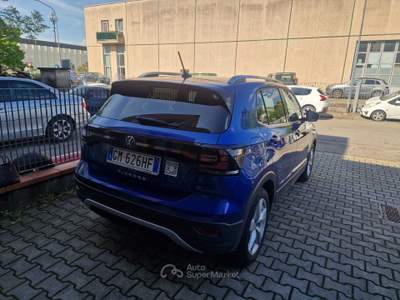 Volkswagen T-Cross CAMBIO AUTOM. IVA ESPOSTA 100%nessun vincolo di finanziamento Blu/Azzurro usata Noceto