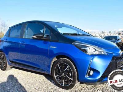Toyota Yaris 1.5 Hybrid 5 porte Style *TETTO PANO* Blu/Azzurro usata Roma