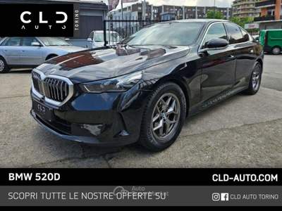 BMW Serie 5 520d 520 520d sDrive Nero usata Torino