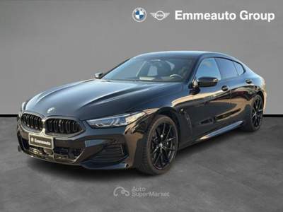 BMW Serie 8 840d 840 d 48V xDrive Gran Coupé Msport Nero usata LECCE
