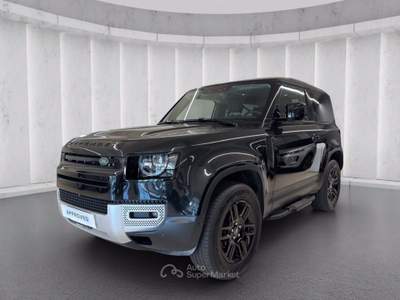 Land Rover Defender (2019) LAND ROVER 90 3.0D I6 200 CV AWD Auto SE Nero usata San Martino Siccomario