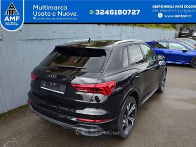Audi Q3 e S tronic 3 x S line Virtual/Navi/20 Nero usata Roma