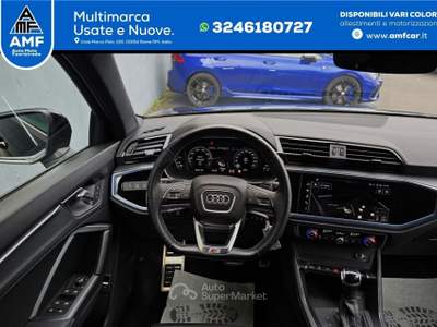 Audi Q3 e S tronic 3 x S line Virtual/Navi/20 Nero usata Roma