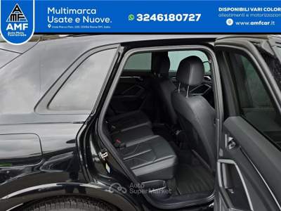 Audi Q3 e S tronic 3 x S line Virtual/Navi/20 Nero usata Roma