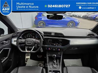 Audi Q3 e S tronic 3 x S line Virtual/Navi/20 Nero usata Roma