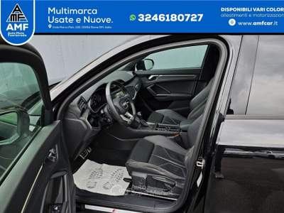Audi Q3 e S tronic 3 x S line Virtual/Navi/20 Nero usata Roma