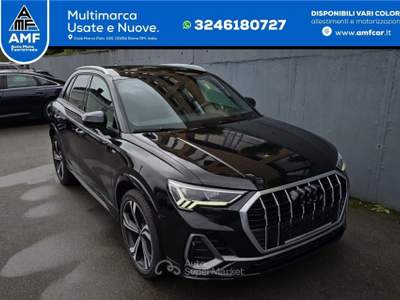 Audi Q3 e S tronic 3 x S line Virtual/Navi/20 Nero usata Roma