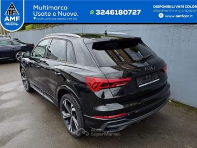 Audi Q3 e S tronic 3 x S line Virtual/Navi/20 Nero usata Roma