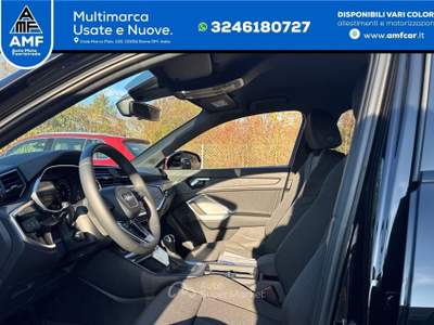 Audi Q3 Sportback 35 TFSI S-Line S-tronic telecamera 19" Nero usata Roma
