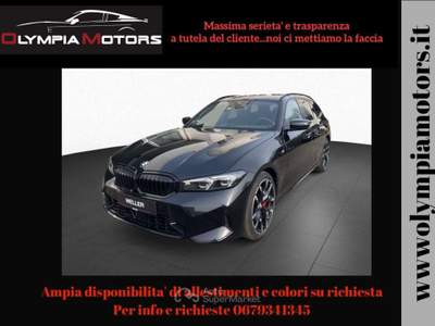 BMW Serie 3 330i 330 I XDRIVE TOURING M SPORT PRO PANORAMA LASER KAMERA 360 Nero usata Ciampino
