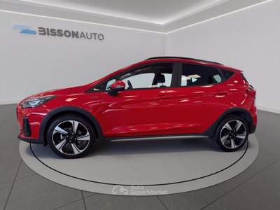 Ford Fiesta active 1.0 ecoboost h 125cv Rosso usata Grumolo delle Abbadesse