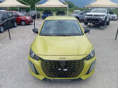 Peugeot 208 Stop&Start 5 porte Allure Giallo usata Ponzano Romano