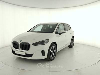BMW Serie 2 218d  - 218d active tourer luxury auto Bianco usata Rivoli