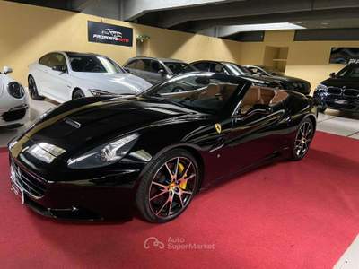 Ferrari California 4.3 DCT 460 CV UFFICIALE CRONOLOGIA TAGLIANDI STUPENDA Nero usata Nichelino