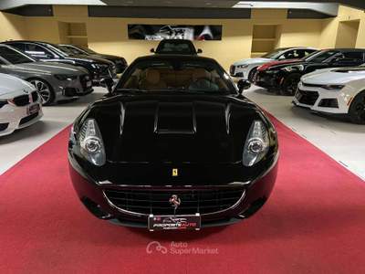 Ferrari California 4.3 DCT 460 CV UFFICIALE CRONOLOGIA TAGLIANDI STUPENDA Nero usata Nichelino
