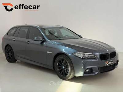 BMW Serie 5 520d 520 d xDrive Touring Msport Grigio usata Roncadelle