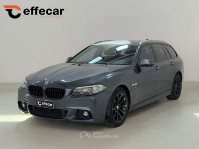 BMW Serie 5 520d 520 d xDrive Touring Msport Grigio usata Roncadelle