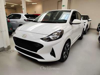 Hyundai i10 i10 1.0 mpi Connectline 63cv Bianco usata Torino