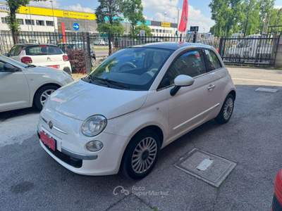 Fiat 500 1.2 Lounge 69cv Bianco usata Cernusco sul Naviglio