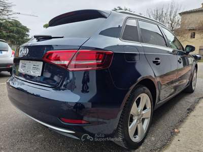 Audi A3 SPB 1.4 TFSI g-tron Sport Blu/Azzurro usata Città di Castello