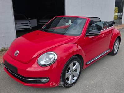 Volkswagen Maggiolino Cabrio 2.0 TDI Sport  6 marce FARI LED Rosso usata Città di Castello