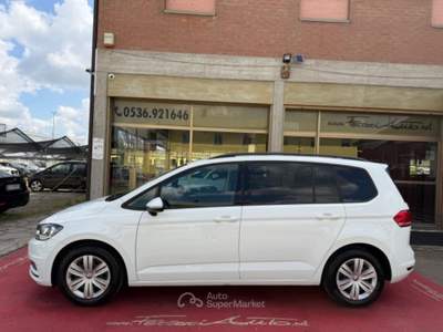 Volkswagen Touran 1.2 TSI 7 POSTI Comfortline NEOPATENTATI Bianco usata Fiorano Modenese