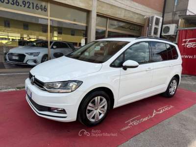 Volkswagen Touran 1.2 TSI 7 POSTI Comfortline NEOPATENTATI Bianco usata Fiorano Modenese