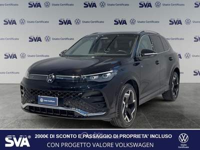 Volkswagen Tiguan 2.0 TDI 150CV DSG R-LINE  IVA ESPOSTA Nero usata Ravenna