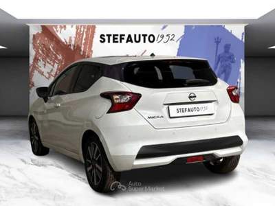 Nissan Micra V 2017 -  1.5 dci Tekna 90cv Bianco usata Bologna